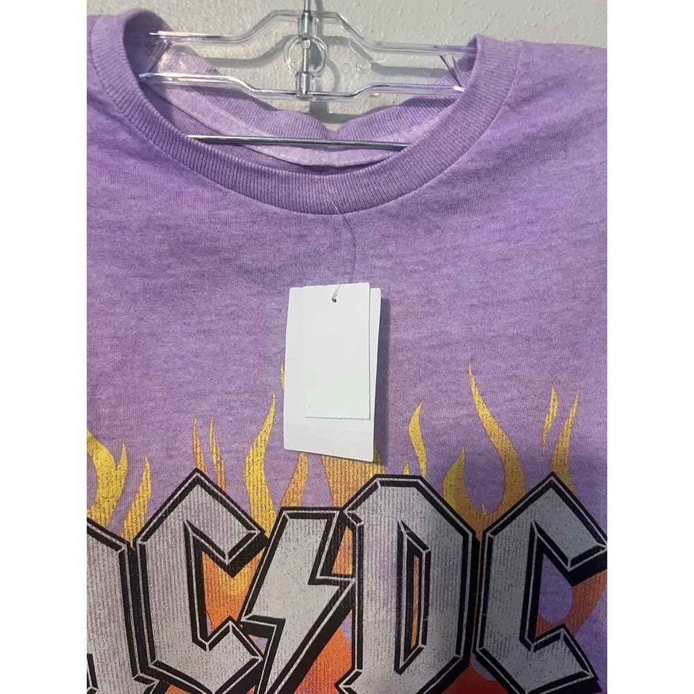 NWT AC/DC Nordstrom Lavender Purple Highway Tshirt - Picture 3 of 4